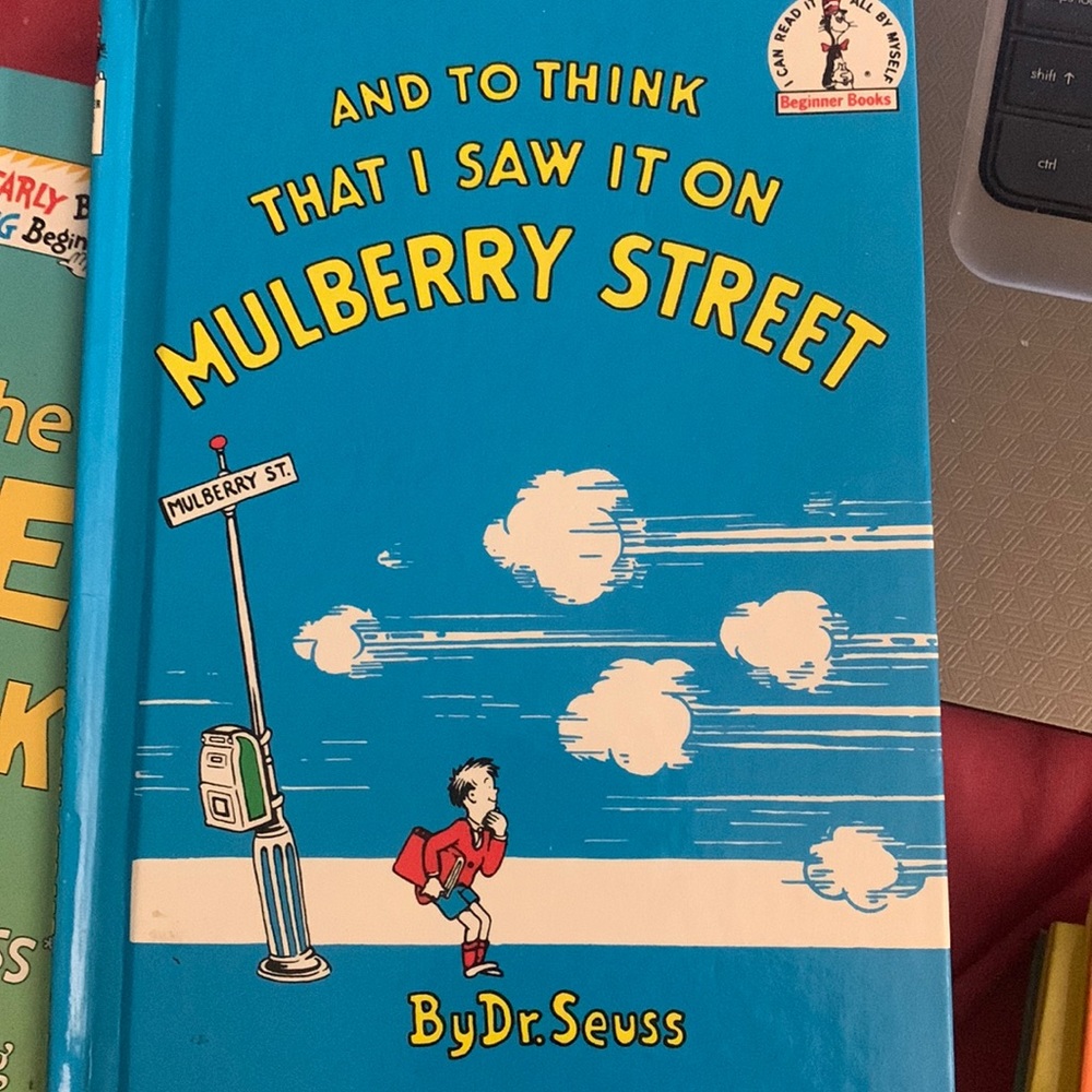 Dr. Suess “to think that I saw it on mulberry street” Excellent condition**
